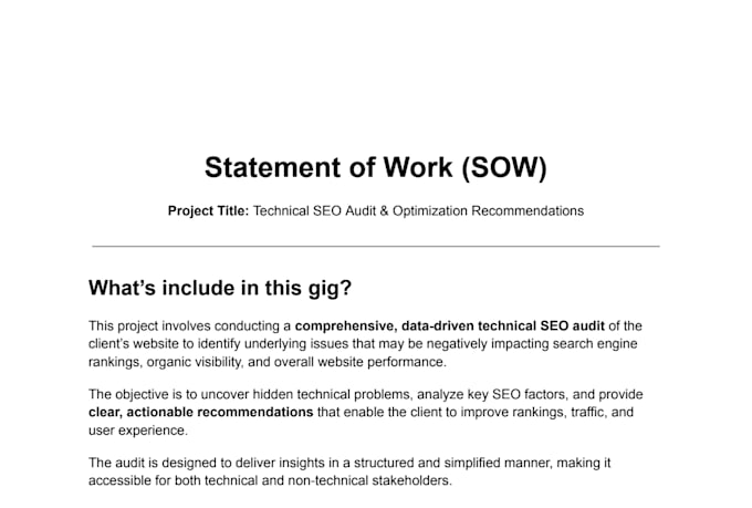 perform a complete technical SEO audit and fix website issues